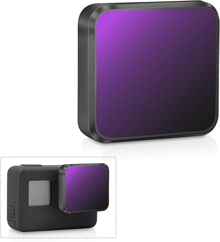 MRC ND4 - Filtro para GoPro Hero 5 Black, Hero 6 Black, Hero 7 Black, AGC Optics Glass, 18 capas de revestimiento multiresistente, filtro de disponible en Yaxa Costa Rica