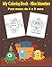 My Coloring Book - Nice Monsters Para nenos de 4 a 9 anos: Páxinas para colorear con temática de monstros moi divertidas e simpáticas