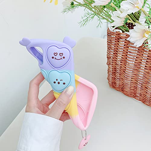 CrazyLemon Custodia Pop it per iPhone 11, Fidget