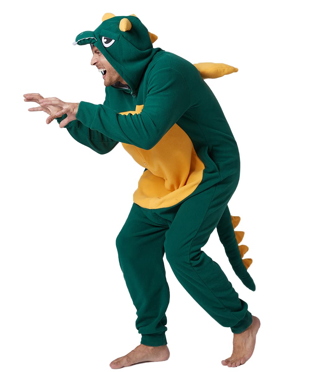 Lahoem Animal Dragón Pijama Unisex Adulto Ropa de Dormir de Hombre Mujer