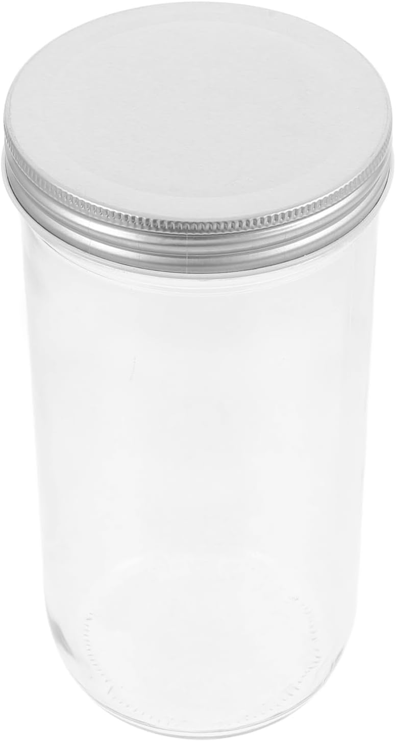 Glass Food Storage Jar with Airtight Seal Versatile Kitchen Canister for Oats Spices Design for Easy Visibility Easy to Clean Storage Glass Food Storage Jar with Airtight Seal Versatile Kitchen Canister for Oats Spices Design for Easy Visibility Easy to Clean Storage