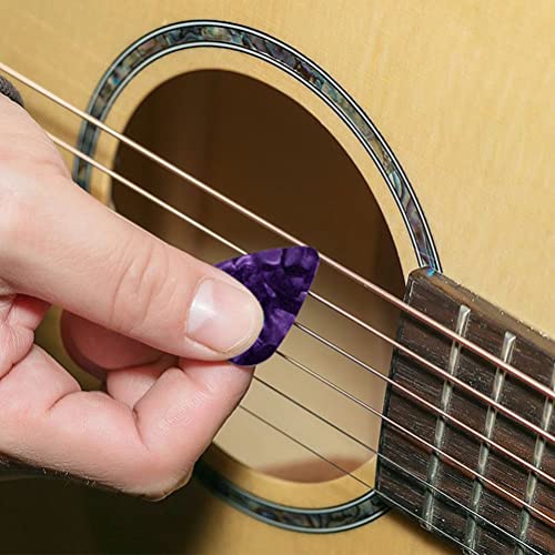 Lanjue Lot de 20 Médiators pour Guitare, 4 Épaisseurs Différentes Plectre Guitare en Celluloïd Pick 0,46 /0,71/0,96 /1,2… - Les Beatles, Paul McCartney, John Lennon, RIngo Starr, George Harrison Lanjue Lot de 20 Médiators pour Guitare, 4 Épaisseurs Différentes Plectre Guitare en Celluloïd Pick 0,46 /0,71/0,96 /1,2… – Image 5