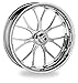 Performance Machine Heathen Front Wheel 21" X 3.5" Chrome 1242-7106R-HEA-CH