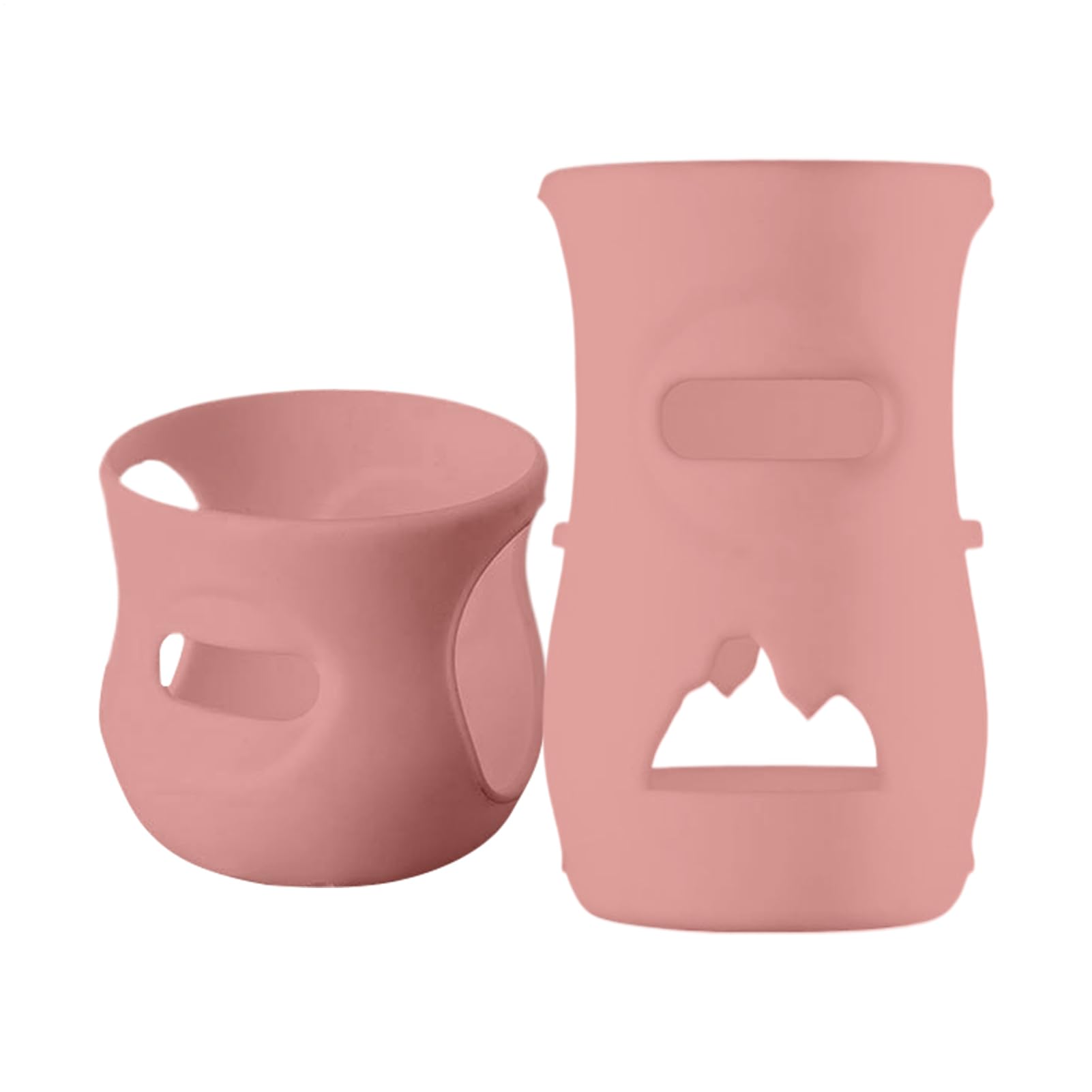 de botella de leche de silicona – Manga de botella de vidrio de alimenticio, película aislante resistente al calor | Protector de biberón para niños pequeños, de silicona