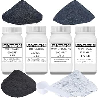 Grit Refill For Rock Tumbler – Midwest Diggers