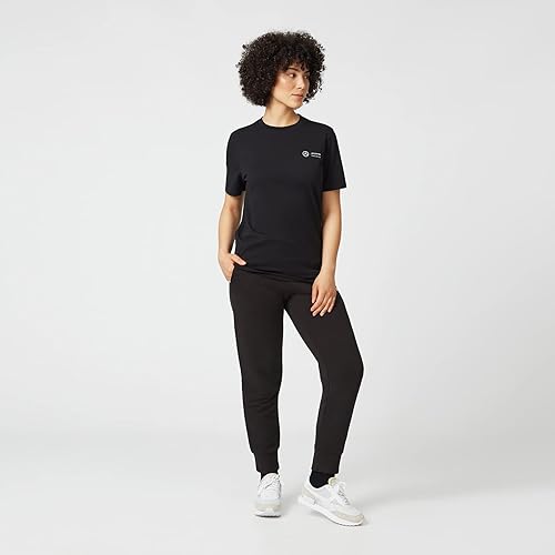 Miniatura 9 de Mercedes AMG Petronas Formula One Team - Producto oficial de Fórmula 1 - Camiseta con logotipo pequeño - Negro - XXS, Negro -