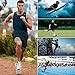 RDX Men’s Running Shorts, 2 in 1 Athletic Breathable Short Compression Liner, 2 Zipper and 2 Phone Pockets, Lightweight Black