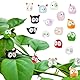 Ygapuzi 14Pcs Nette Ruß Sprites Auto Rückspiegel Zubehör Cartoon Ruß Figuren Dekoration für Autospiegel Armaturenbrett Innenausstattung Auto Ornament Lustige Geschenke für alle Altersgruppen