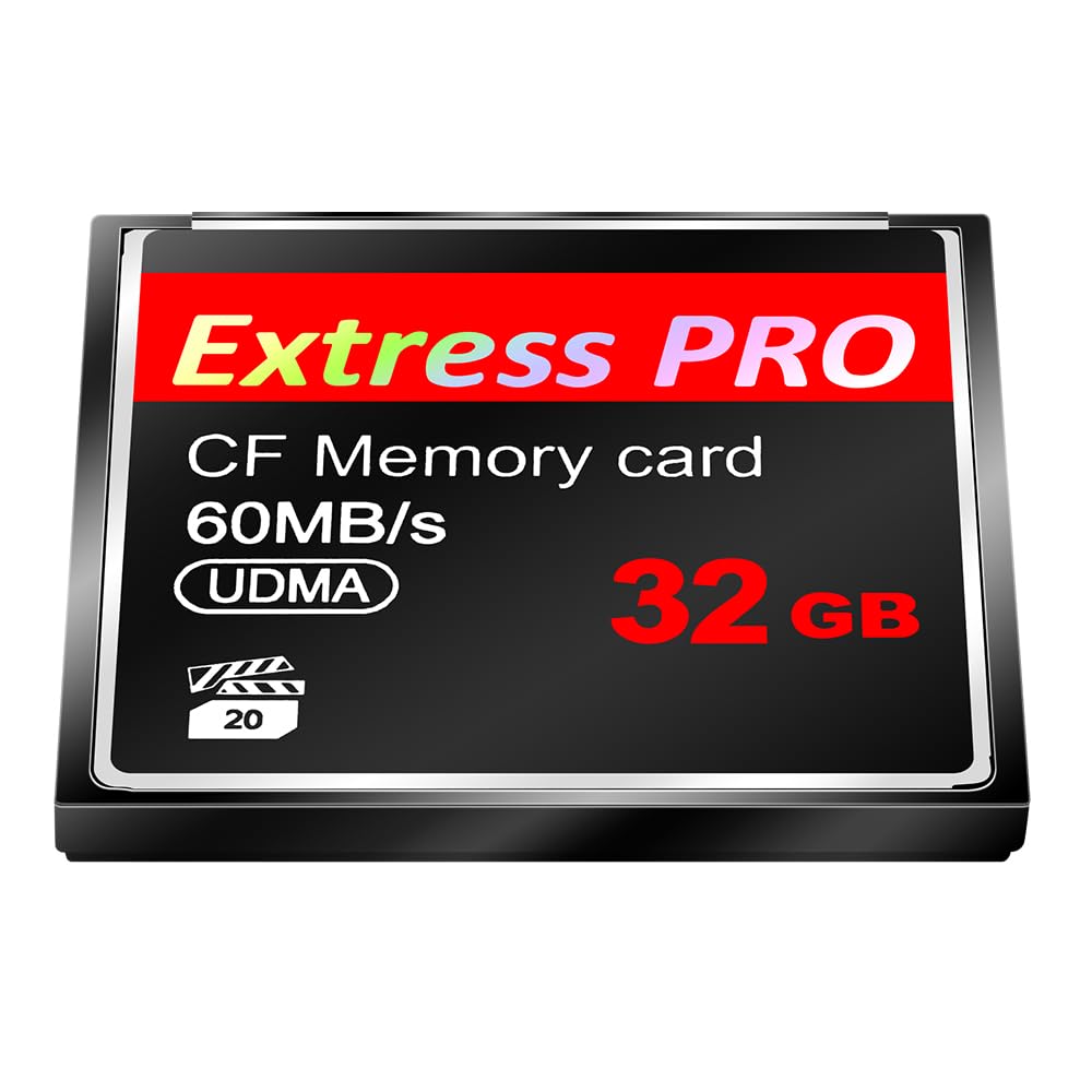 Scheda di memoria CF originale ad alta velocità 32 GB UDMA velocità fino a 60 MB/s SLR Camera CF Card