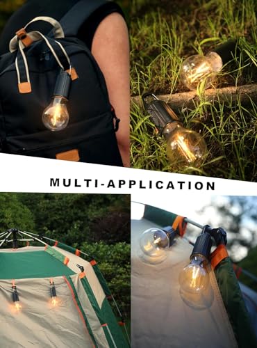 TCCO ENTERPRISE Rechargeable Camping Lights, Waterproof LED Tent Lights with USB Cable, 3 Modes Hanging Camping Lantern, Hanging Lamp for Hiking, Emergency, Camping, Household, Car Repairing(1PCS) 8 51 3SwSbzyL