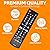 Replacement for LG AKB75095307 Smart TV Remote Control for All LG LCD, LED, OLED Smart TVs (Batteries Not Included)