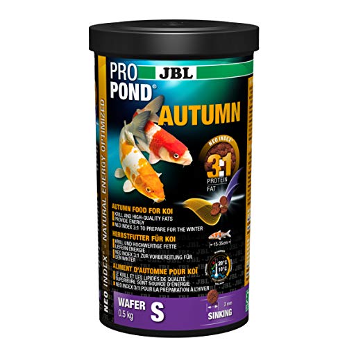 JBL ProPond Autumn S - Caña de Pescar (3 Unidades, 500 g)