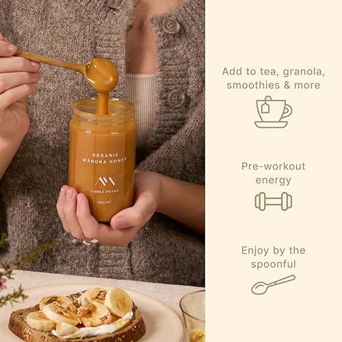 Manuka Honey Organic UMF 10+ 17.6 oz miniatura 5