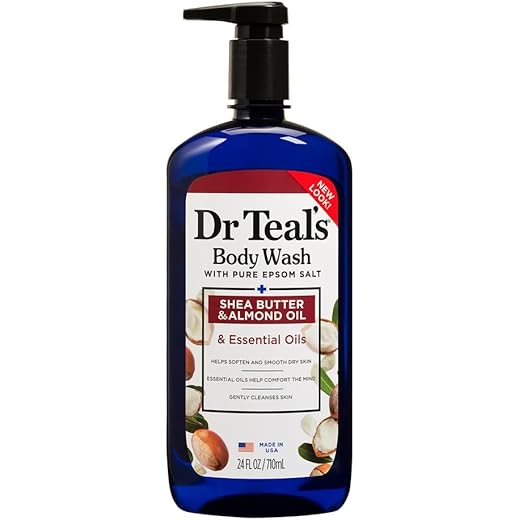Dr Teals Shea Almond Body Wash 710ml - Soft Skin