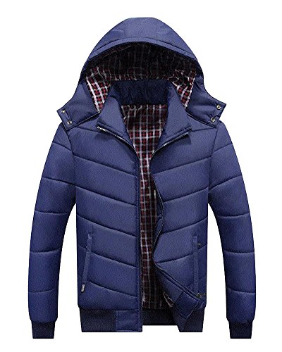 ZongSen Uomo Cappotto Piumino Inverno Cappotto