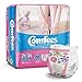 Comfees Training Diaper Pants for Girls, JB S2 6/26, 26 Count