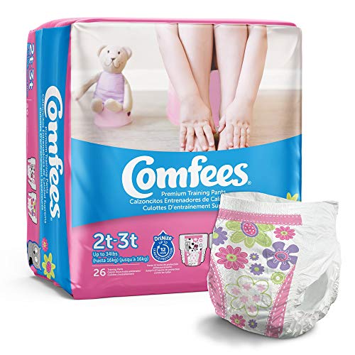 Image of Comfees Girl Training Pants - Size 2T-3T