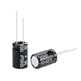 uxcell 1000uF 35V 12.5x20mm Electrolytic Capacitor, Radial Leads Aluminum Capacitors for TV, LCD Monitor, VCD, 10Pcs