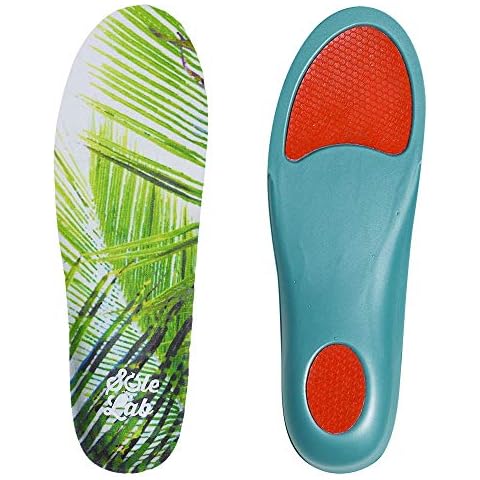 Insoles For Womens Flats :: Full Length :: Comfort :: Orthotic :: Replacement Inserts with Adaptive Arch and Gel inserts, Size (8.5, 9, 9.5, 10 or EU 39, 40, 41) Cover