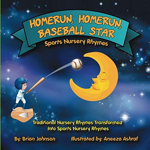 Homerun,Homerun, Baseball Star: Sports Nursery ... 0998517054 Book Cover