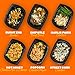 Clean Eatz High Protein Meal Plan Kit, Prepared Frozen Meals, Calorie-Controlled Entree Pack, High Calorie, Nutrients Dense, Pack of 6 Prepared Meals, Single Serving, Lunch & Dinner