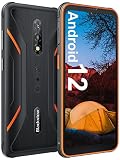 🌊【IP68 & IP69K & STD-MIL-810H + Mehrfach Outdoor Funktion】Blackview BV5200 Outdoor Smartphone ist wasserdicht, staubdicht und sturzfest, es ist ein wirklich robustes Telefon! Unterstützt Gesicht entsperren , Handschuhfunktion, 4G-Dual-Karte, globale Navigations- und Positionierungsfunktion (GPS + GLONASS + Beidou + Galileo), Kompass, Messwerkzeug, Lupe, Winkelmesser und andere Outdoor-Tools, bringen mehr Komfort in Ihr Leben im Freien und ReisenAktivitäten sicherer und sicherer.