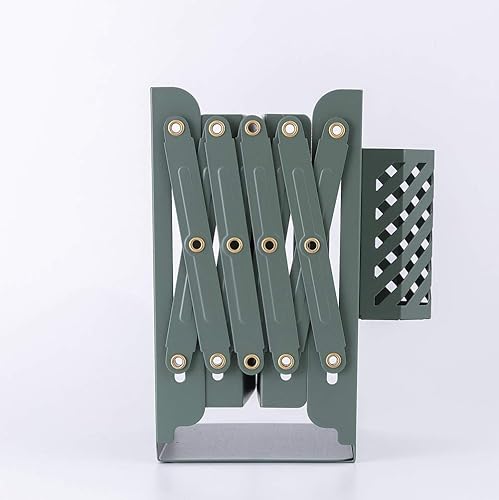 Miniatura 6 de JIARI Sujetalibros ajustables, soporte para libros, estante de almacenamiento para libros, soporte para libros, escritorio organizador de libros con