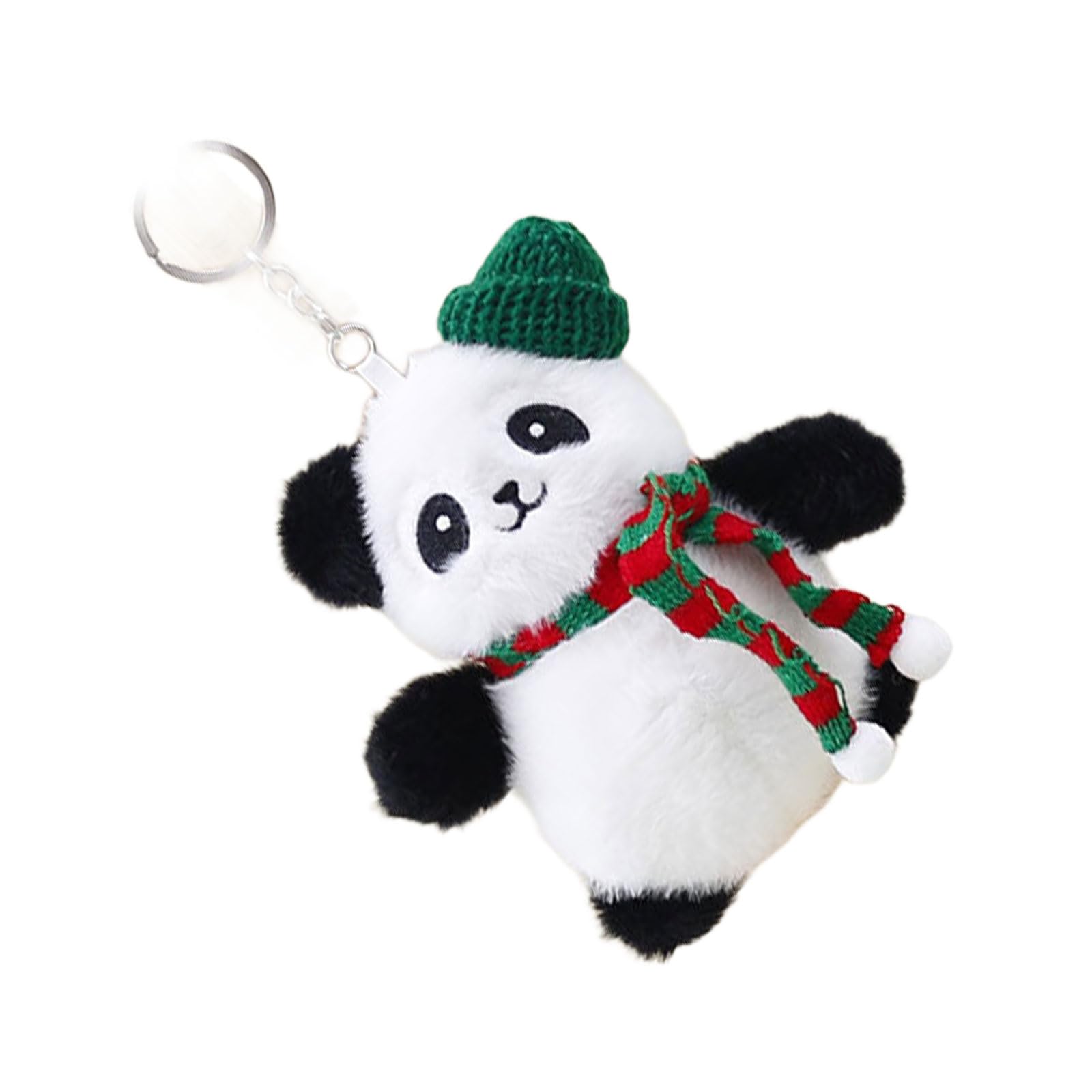 Tsophreniq Christmas Ornament Hanging Decors Elegant Christmas Panda Keychain Phone Straps Hangings Pendants Decoration Gift Decoration Gift
