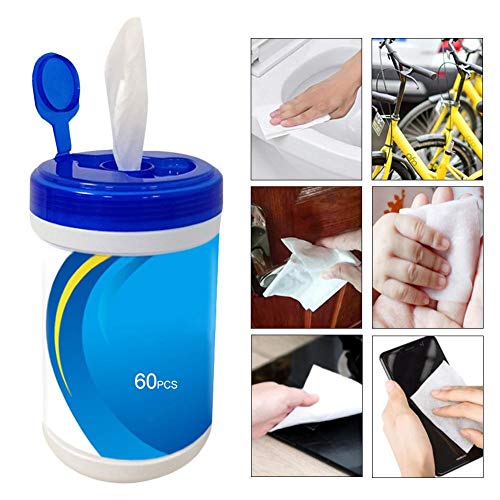 image for Hoicenja Disinfectant Wipes, Portable Wet Wipes 60 Sheets/Pack Cleanin