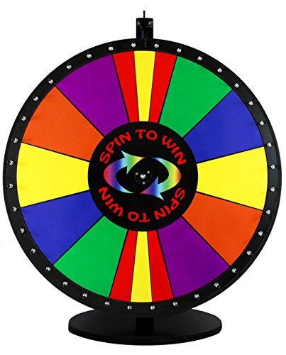 30in Spin to Win Dry Erase Prize Wheel with Special Sections