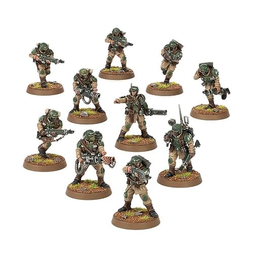 Warhammer 40,000: Astra Militarum - Cadian Shock Troops miniatura 2