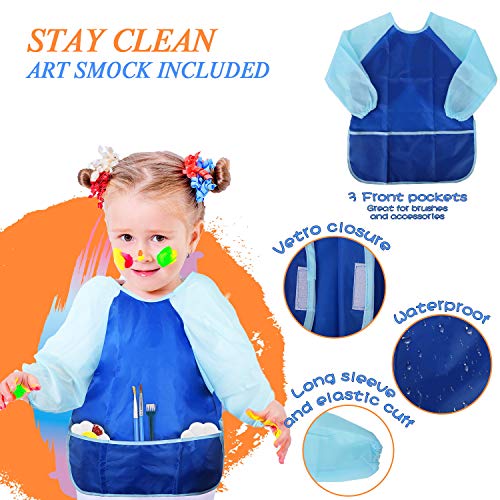Auney Kids Dinosaur Painting Kit, DIY Dinosaurs Toys Art and Craft Supplies Set 3D Painting Animal Set for Boys Girls Age 3 4 5 6 7 Years Old