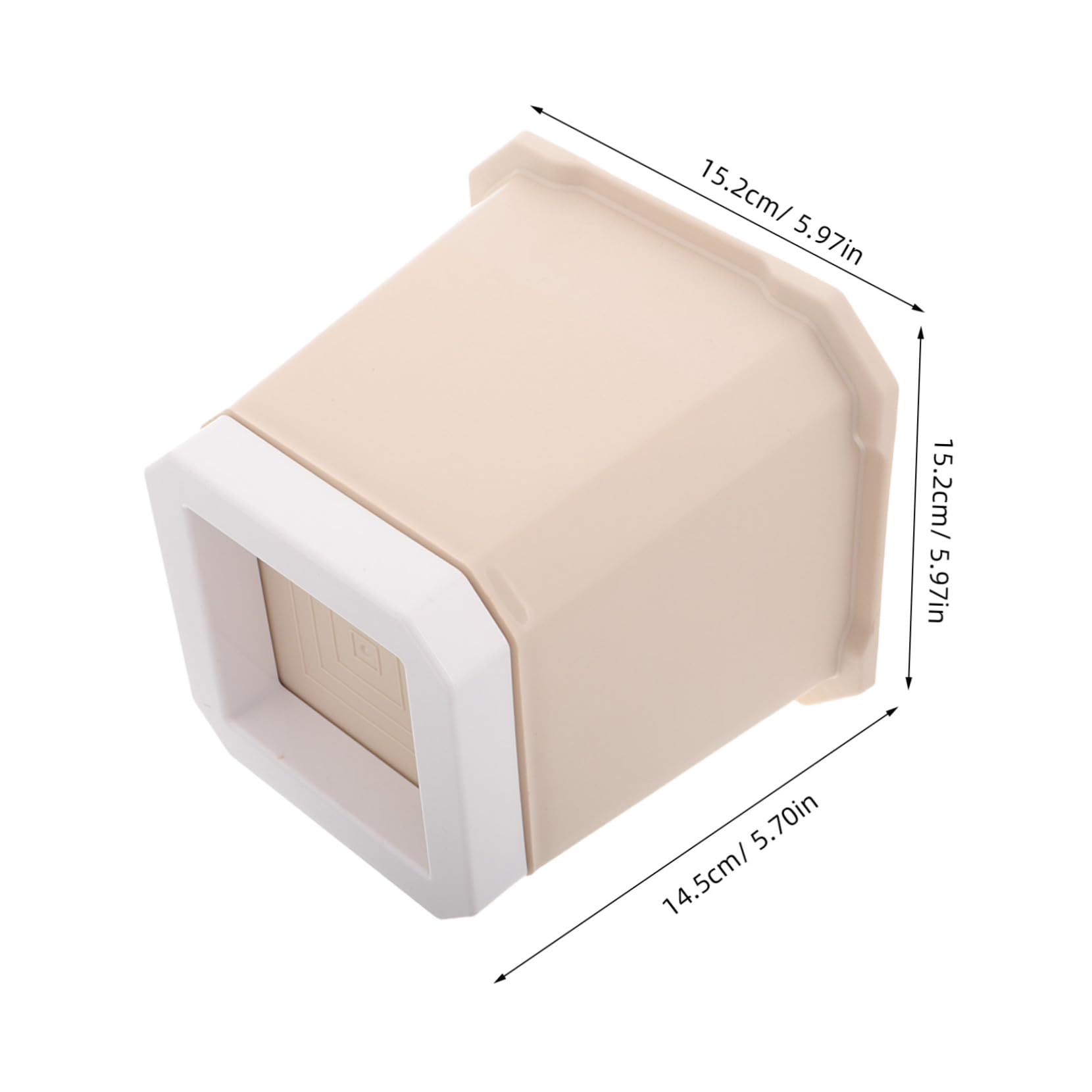 SEWACC 2pcs Bed Risers Bottom Noise Dampening and Quick Setup for Dorm Beds Sofas Desks and Furniture Legs Height for Height Increase