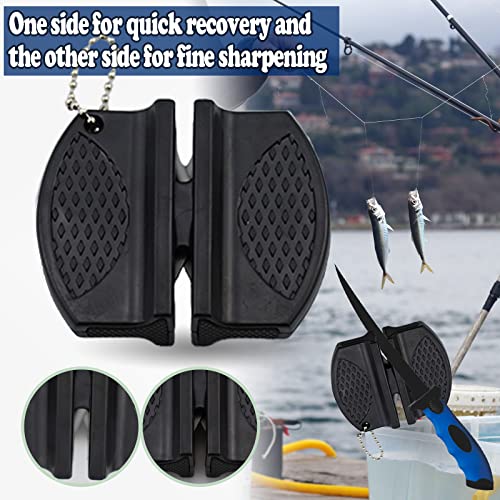 Fish Fillet Knife, 7 Inches Professional Fishing Fillet Knife Set Stainless Steel Blade in Corrosion Resistant Coating, with Sharpener and Cutting Resistant Gloves, for Fishing and Outdoor, Blue