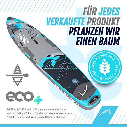 Bluefin SUP Rogue 12’6 Stand-Up-Paddelboard Aufpumpbares Touren-SUP