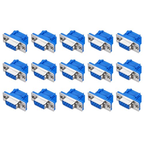Connecteur DB9 IDC femelle à double rangée pour câblage rapide de port série CNC