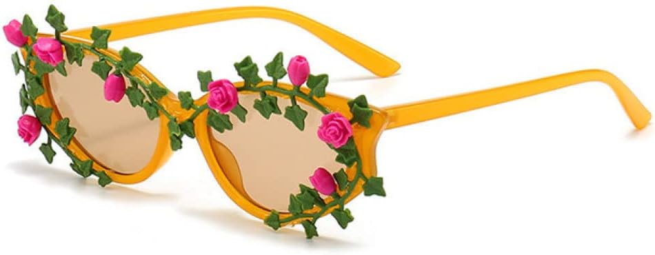 MUTYNE Flower Cat Eye Sunglasses Women Fashion Small Frames Punk Sun Glasses Female Retro Shades Eyewear UV400