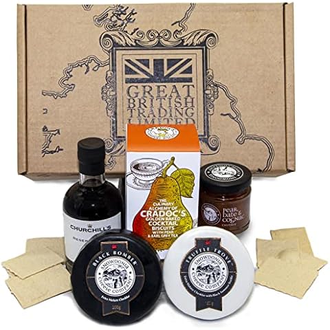 Luxury Cheese and Port Hamper Gift Set Cover