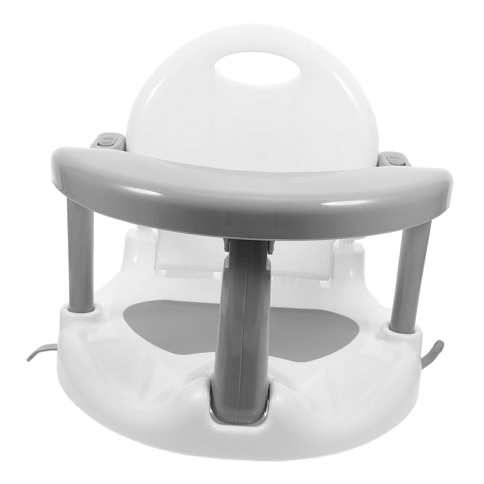 KOMBIUDA Asiento de Baño para Bebés Silla de Bañera para Bebés con Ventosas Cómodo para Niños Y Niñas de entre 6 Y Meses Color Gris