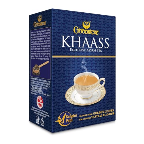 Image of Goodricke Khaass Assam Tea - 250gm (Pack of 1) with Free Spoon(Rose Gold Color) | Milk Tea with Rich Taste Flavor and Irresistable Aroma