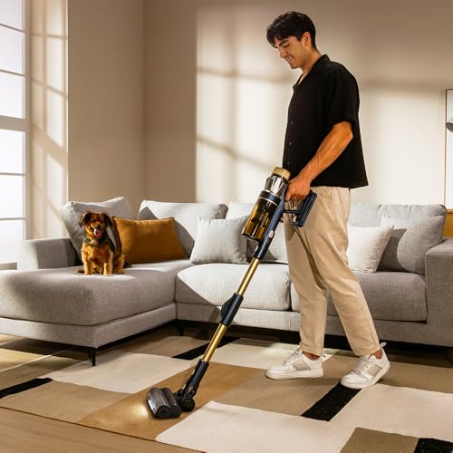 Miniatura 2 de Cecotec Aspiradora Escoba Sin Cable Conga Rockstar Rs90 Pet Flex. 600w, Potencia De Succión 160aw, 40kpa, Modo Auto, Cepillo Animales Y Tubo Flexible, Limpia Hasta 140m2 Sin Parones En Modo Eco