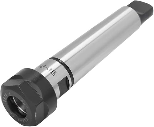Miniatura 10 de Soporte para portabrocas cónico Morse MTA3, soporte para portabrocas M12, 0.0005 pulgadas de alta precisión CNC fresado piezas de torno (MTA3-ER32)