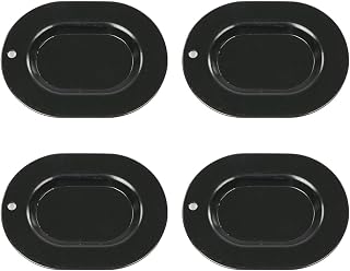G-PLUS 4PCS Metal Trunk Floor Pan Drain Plug Plate Compatible with A-body/Chevelle/GTO/442/GS 1967-72,Camaro/Firebird 67-81 Fit for All GM Big Car & All GM from 67-77