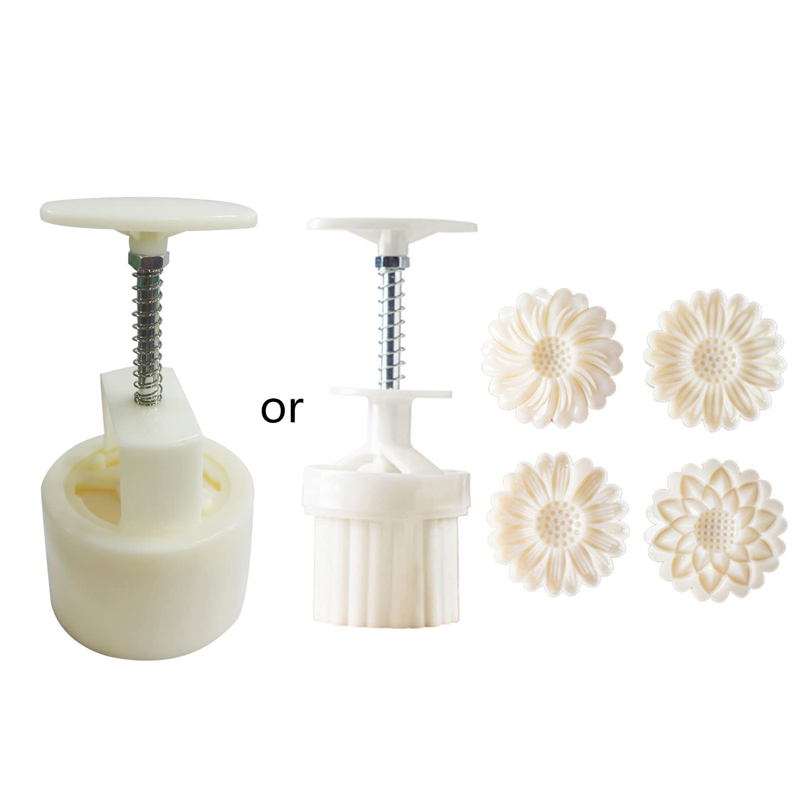 Kalttoy Three-dimensional Thickened Chrysanthemum Shape Cantonese Hand Pressure 150g Baking Mold Pastry Tools for Baking Pastry Tools and Gadgets Equipments Organizer Tool Set