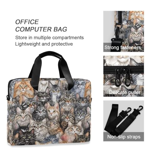 Bolso para Laptop 15.6 pulgadas con asa y correa miniatura 6