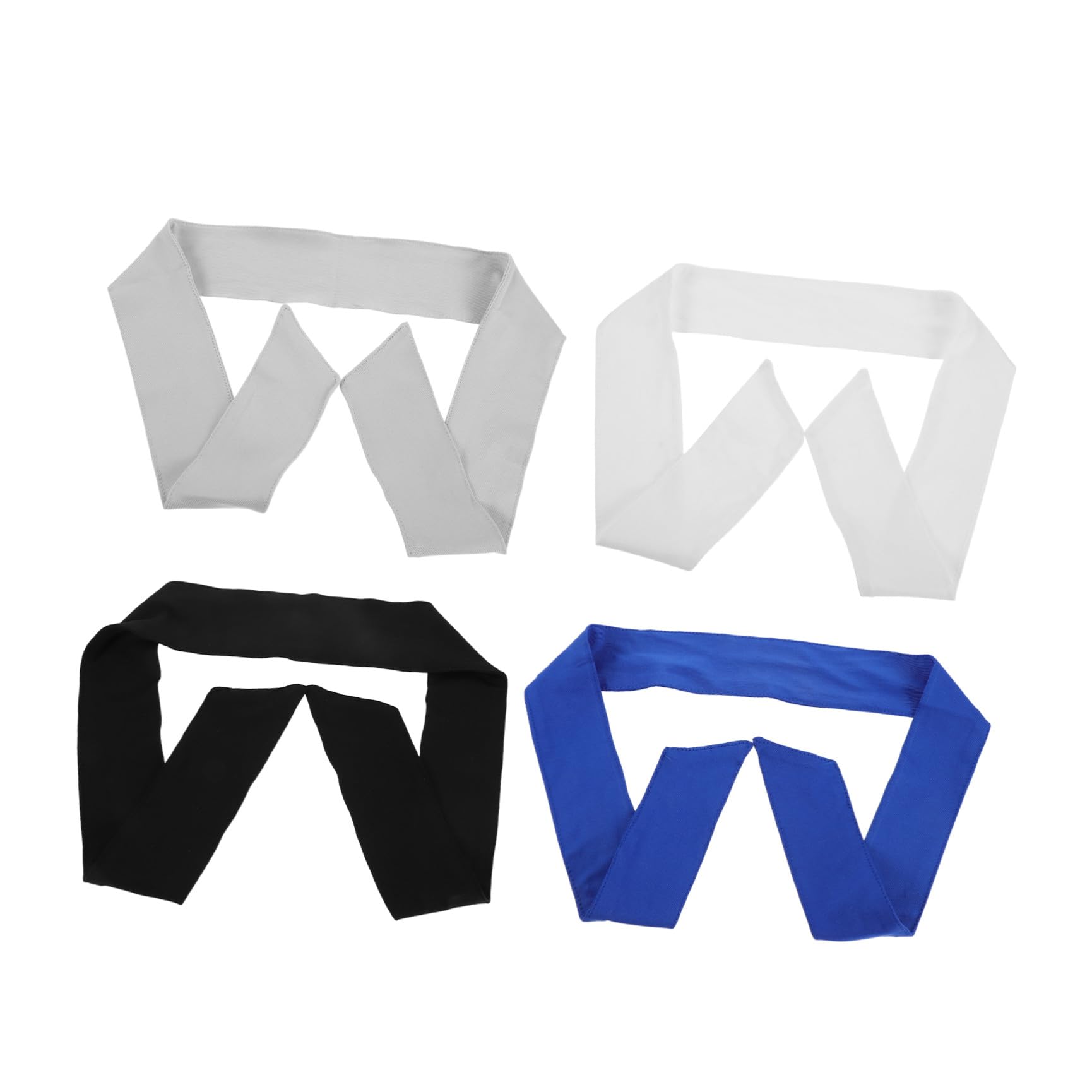 Sewroro 20 Pièces Bandeau de Sport pour Hommes Absorption de Sueur, Tissu Élastique, Design Ninja Karaté, Maintien Sécurisé pour Running et Basketball