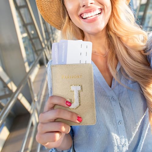 Custom Name Initial Passport Cover Travel Gift for Women Men Personalized Passport Holder Leather Passport Cover for Her Passport Case2