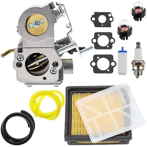 Hippotech 578243401 Carburetor Replacement for Husqvarna K750 K760 K770 Concrete Cut Off Saw Parts for ZAMA C3-EL53 with Air Filter Gasket Fuel line Kit Cover