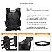 Marmot Tactical Vest Durable Mesh Vest with Detachable Belt & Holster for Subcompact/Compact/Standard Pistol