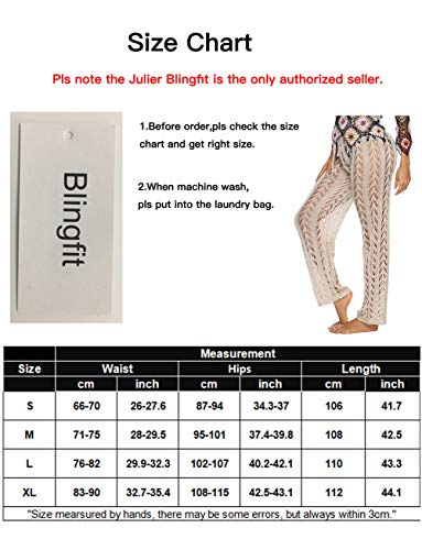 Blingfit Pajama Pants for Womens Cotton Stretch Knit Lounge Pants Bottoms Beach Cover Up Pants Apricot